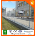 Modern metal wire fence panels